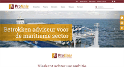 Desktop Screenshot of profinis.nl